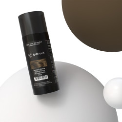 UVI Hair Fiber, MEDIUM BROWN (large 27.5 g, up to 50 applications)
