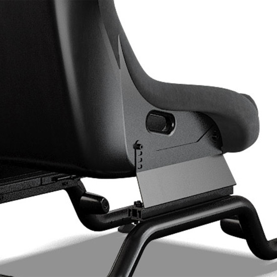 UVI Racing SIM Racing Seat Fiberglass UVI Racing SIM Racing Seat Fiberglass with soft PU foam padding and universal side mount, designed for sim racing simulators