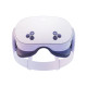 Meta Quest 3S 128GB VR headset front view, white and black design with adjustable head strap and integrated speakers