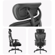 UVI FOCUS PRO Office & Gaming Chair UVI FOCUS PRO office and gaming chair with ventilated mesh backrest, adjustable lumbar support, and ergonomic seat in a neutral studio setting