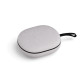 Meta Quest 3 / 3S Compact Carrying Case Meta Quest 3 and Quest 3S compact carrying case open to show felt shell and moulded plastic inner compartments holding headset, controllers, and cables