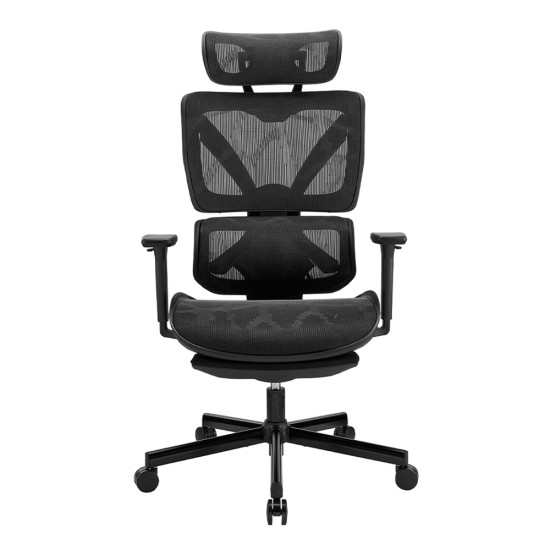 UVI FOCUS PRO Office & Gaming Chair UVI FOCUS PRO office and gaming chair with ventilated mesh backrest, adjustable lumbar support, and ergonomic seat in a neutral studio setting