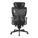 UVI FOCUS PRO Office & Gaming Chair UVI FOCUS PRO office and gaming chair with ventilated mesh backrest, adjustable lumbar support, and ergonomic seat in a neutral studio setting