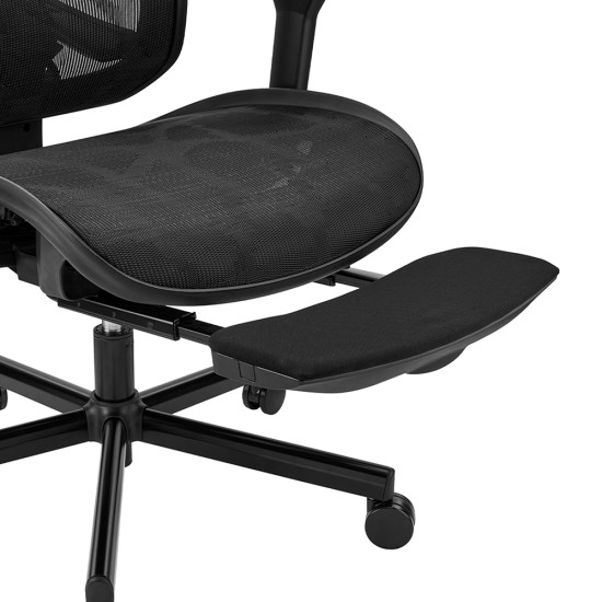 UVI FOCUS PRO Office & Gaming Chair UVI FOCUS PRO office and gaming chair with ventilated mesh backrest, adjustable lumbar support, and ergonomic seat in a neutral studio setting