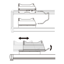 UVI RACING SIM Racing Seat Rails bundle