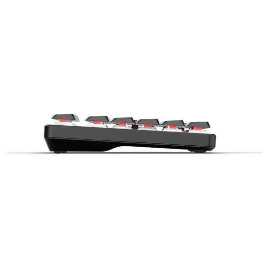 UVI Leaf Wireless mehanska tipkovnica UVI Leaf Wireless mehanska tipkovnica z nizkoprofilnimi rdečimi stikali OUTEMU, brezžična, kompaktna zasnova
