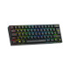 UVI Gear Pride Nano 60% RGB rdeča stikala SLO/CRO UVI Gear Pride Nano 60% RGB mehanska gaming tipkovnica z rdečimi stikali in slovensko-hrvaško postavitvijo tipk