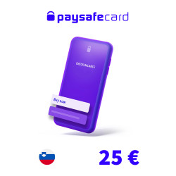 paysafecard 25 EUR Voucher Slovenia (SI)