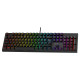 UVI Greed V2 Brown Switch RGB Keyboard SLO/CRO UVI Greed V2 mechanical RGB gaming keyboard with Brown switches and SLO/CRO layout displaying full keyset with colourful RGB backlighting