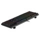 UVI Greed V2 Brown Switch RGB Keyboard SLO/CRO UVI Greed V2 mechanical RGB gaming keyboard with Brown switches and SLO/CRO layout displaying full keyset with colourful RGB backlighting