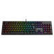 UVI Greed V2 Brown Switch RGB Keyboard SLO/CRO UVI Greed V2 mechanical RGB gaming keyboard with Brown switches and SLO/CRO layout displaying full keyset with colourful RGB backlighting
