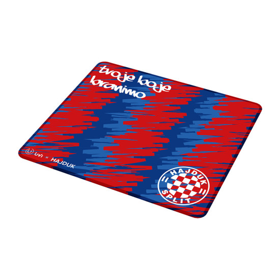 UVI x Hajduk Inferno Small podloga za miš s Hajduk Split dizajnom, obšivenim rubovima i gumenom bazom