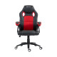 UVI Chair Hero Red gaming and office chair in red and black upholstery with extra-padded fixed armrests and a CLASS-4 gas lift base