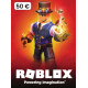 Roblox darilna kartica 50 EUR (3500 Robux)  - Roblox Key - Europe