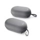 Grey carrying case for Meta Quest 3, Quest 3S, or Quest 2, with dedicated compartments for headset, Touch Plus controllers, straps, and charger