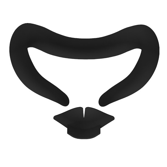 Silikonska maska za Meta Quest 3 Silikonska maska za Meta Quest 3 – mehka silikonska zaščita za obraz, primerna za VR očala Meta Quest 3