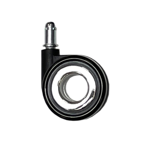 UVI Universal Enhanced Wheels set of 5 nylon chair casters with 11 mm universal stem, suitable for hard and soft floor surfaces