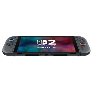 Nintendo Switch 2 console with Joy-Con 2 controllers and Mario Kart World game, showing 4K HDR hybrid gaming system