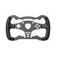MOZA Racing ES RS032 Formula Wheel Mod 28 cm MOZA Racing ES RS032 28 cm formula steering wheel mod with aluminium chassis and black TPU rubber grips, front view