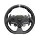 MOZA ESX RS052 racing wheel in black with aluminium and leather finish, designed for Xbox and PC sim racing