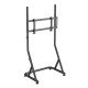 UVI Racing SIM Monitor & TV Stand 32–55 Inch UVI Racing SIM freestanding monitor and TV stand made from steel and aluminium, compatible with 32 to 55 inch screens, shown with adjustable height settings at 92 and 97 cm