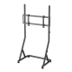 UVI Racing SIM Monitor & TV Stand 32–55 Inch UVI Racing SIM freestanding monitor and TV stand made from steel and aluminium, compatible with 32 to 55 inch screens, shown with adjustable height settings at 92 and 97 cm