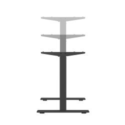UVI LITE V2 sit-stand desk (frame), electric black UVI LITE V2 sit-stand desk (frame), electric black