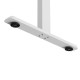 UVI LITE V2 Sit-Stand Desk Frame Electric White UVI LITE V2 electric sit-stand desk frame in white, 2-stage single-motor design with adjustable width, no desktop included