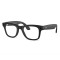 Ray-Ban Meta Wayfarer (Gen 1) Shiny Black, Clear Lenses Large 155/53 (601ST3-53)