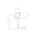 UVI Chair 4D Armrest 3 Holes Left & Right UVI Chair 4D adjustable armrest with 3 mounting holes, shown as a pair for left and right sides of a gaming or office chair