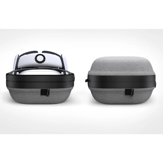 BOBOVR C3 Carrying Case for Quest 3 BOBOVR C3 hard carrying case for Meta Quest 3, closed view showing Dragon Dance exterior material in black