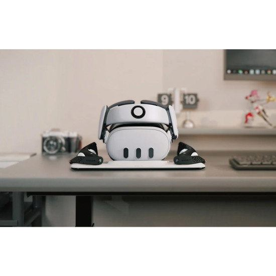 BOBOVR D3 charging station for Meta Quest 3 with headset dock, controller slots, and B100 battery compartment