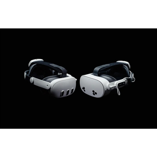 BOBOVR E3 Pro battery relief strap for Meta Quest 3 and 3S, showing rear cushion, adjustable fit mechanism, and B100 battery pack