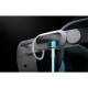 BOBOVR E3 Pro battery relief strap for Meta Quest 3 and 3S, showing rear cushion, adjustable fit mechanism, and B100 battery pack