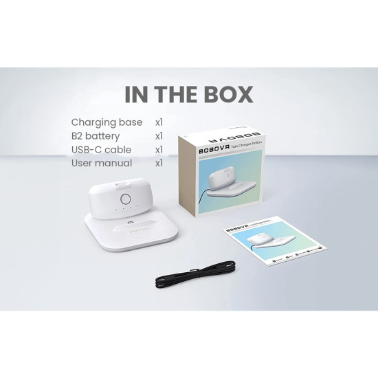 Battery for BOBOVR M2 Pro + charging station Battery for BOBOVR M2 Pro + charging station