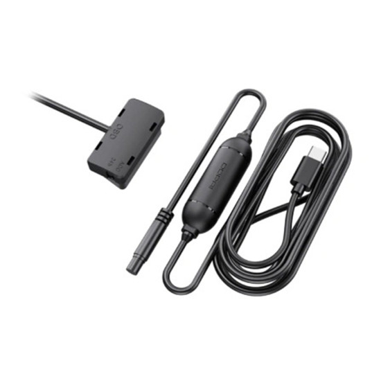 DDPAI DC003 OBD Dash Cam Power Kit DDPAI DC003 OBD power adapter with 3-metre cable, designed for DDPAI MINI 2X, N1, N2, and N5 dash cameras