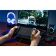 GameSir G8+ Bluetooth mobile controller with phone holder attachment, black gamepad with Hall Effect analog joysticks
