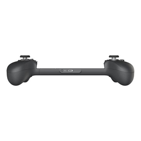 GameSir G8+ Bluetooth mobile controller with phone holder attachment, black gamepad with Hall Effect analog joysticks