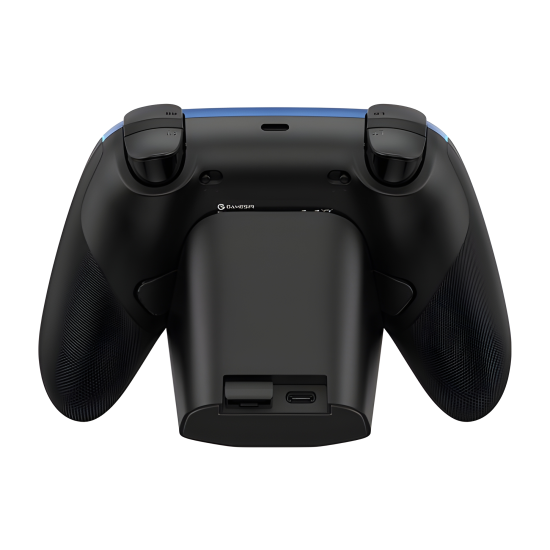 GameSir SuperNova T4n Pro brezžični gaming kontroler v modri barvi s Hall Effect analognimi palicami in ergonomskim dizajnom
