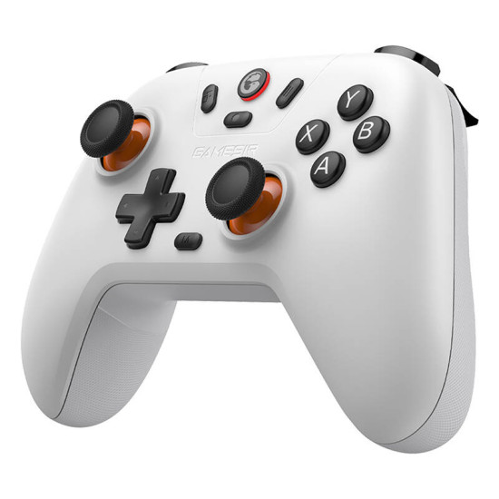 GameSir T4n Lite wireless controller in white, front view showing joysticks, analog triggers, and button layout