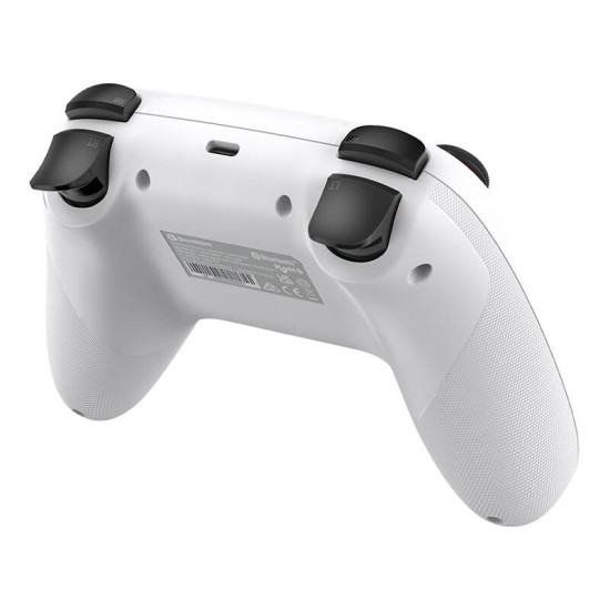 GameSir T4n Lite wireless controller in white, front view showing joysticks, analog triggers, and button layout