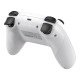 GameSir T4n Lite wireless controller in white, front view showing joysticks, analog triggers, and button layout