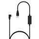 5-metre USB to Type-C Link cable compatible with Meta Quest 3 and Quest 3S VR headsets, coiled black cable on white background