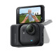 Insta360 GO Ultra Midnight Black Action Camera Insta360 GO Ultra Standard Bundle action camera in Midnight Black, compact design with magnetic mount system