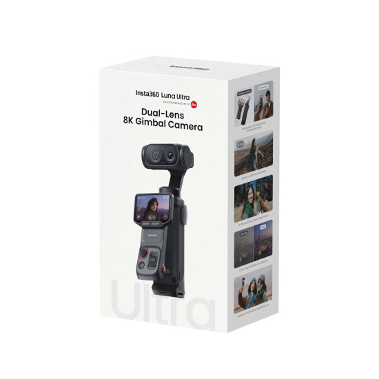 Insta360 Luna Ultra Cosmic Black Creator Bundle Camera Insta360 Luna Ultra Cosmic Black Creator Bundle Camera