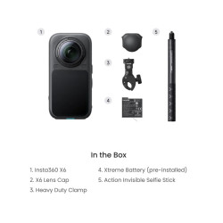 Insta360 X6 Motorcycle Bundle akcijska kamera Insta360 X6 Motorcycle Bundle akcijska kamera