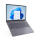 Lenovo IdeaPad Slim 3 16 Ryzen 5 24GB 512GB W11H Lenovo IdeaPad Slim 3 16-inch laptop with WUXGA IPS display, slim aluminium design, open and front-facing view