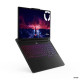 Lenovo Legion Pro 7 16AFR10H RTX 5070 Ti OLED 240Hz Lenovo Legion Pro 7 16AFR10H gaming laptop with 16-inch OLED display, open lid, dark chassis, front three-quarter view