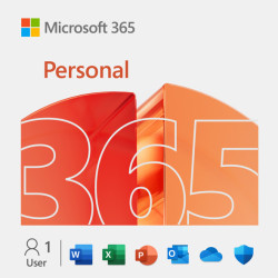 MICROSOFT 365 Personal FPP 32/64 bit one-year subscription