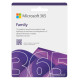Microsoft 365 Family 1-Year Subscription – 6 Users Microsoft 365 Family 1-year subscription digital product showing Word, Excel, PowerPoint, OneDrive, Teams and Microsoft Defender app icons